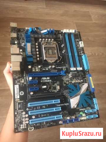 Материнская плата asus (1156) Вологда - изображение 1