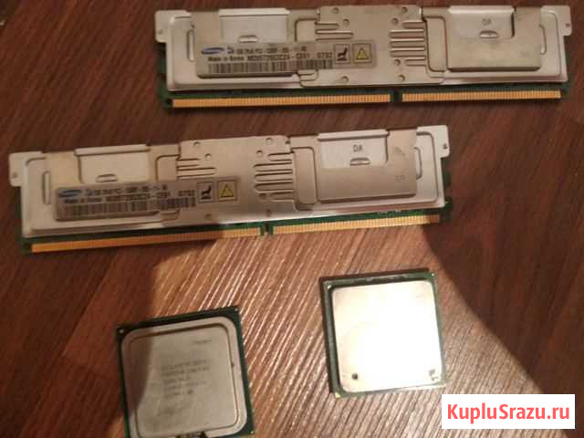 Проц и оперативки ddr 3-1g*2(Серверная) Ангарск - изображение 1