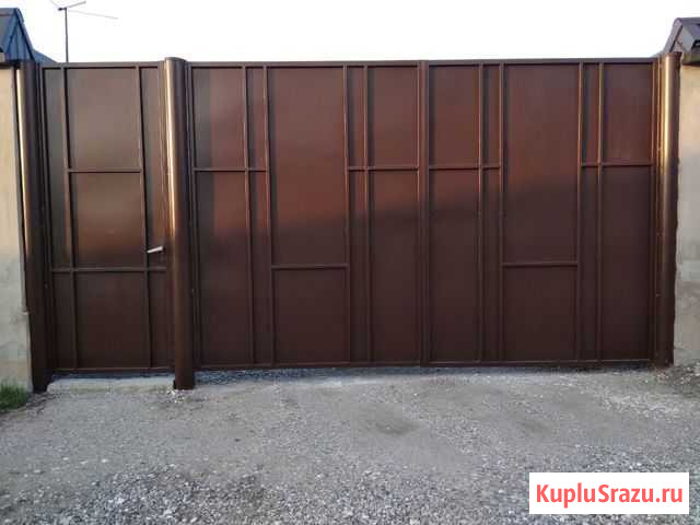 Ворота с калиткой Кенже - изображение 1
