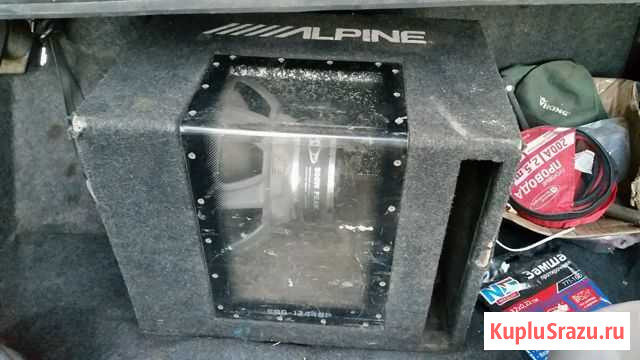 Сабвуфер Alpine + усилитель Слободской - изображение 1