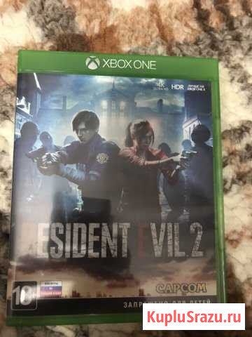 Игра на Xbox One Resident Evil 2 remastered Знаменск - изображение 1