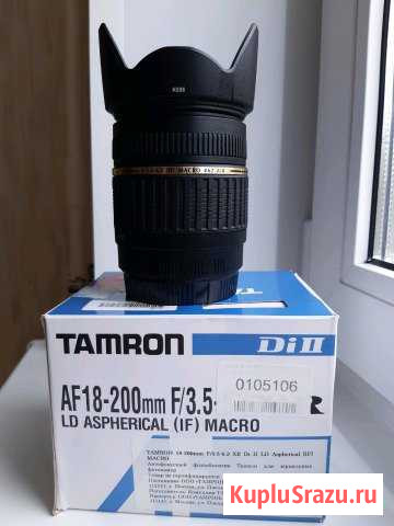 Обьектив tamron AF18-200mm Петрозаводск - изображение 1