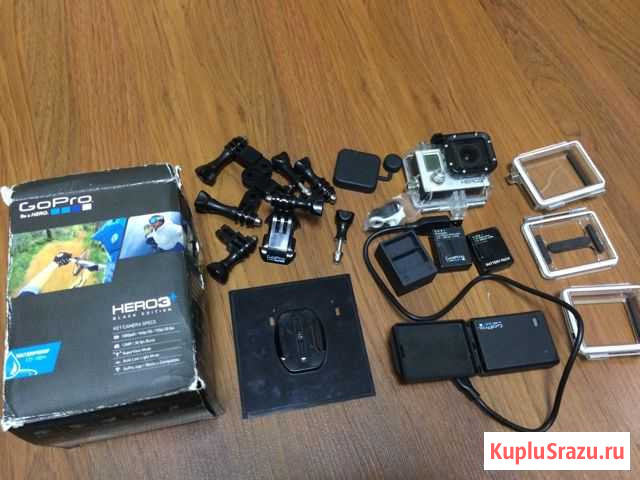 Камера GoPro Hero 3+ black edition Кемерово - изображение 1