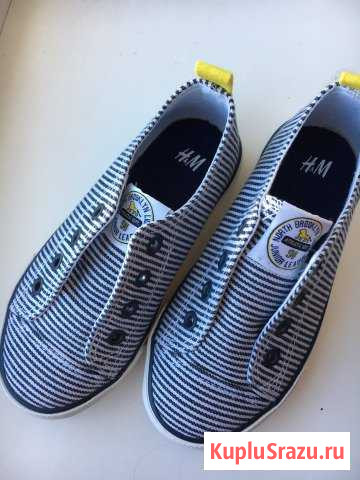 Кеды H&M мокасины 27 Симферополь - изображение 1