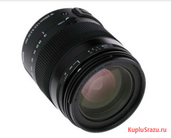 Объектив Sigma AF 18-200 f/3.5-6.3 DS macro HSM co Магадан - изображение 1