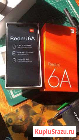 Новый Смартфон Xiaomi Redmi 6A 16Gb Black Калининград - изображение 1