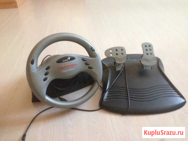 Руль игровой с педалями Кострома - изображение 1