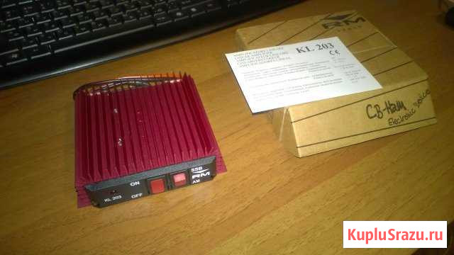 Усилитель для Рации RM KL-203, 100 ватт, Италия Курск - изображение 1