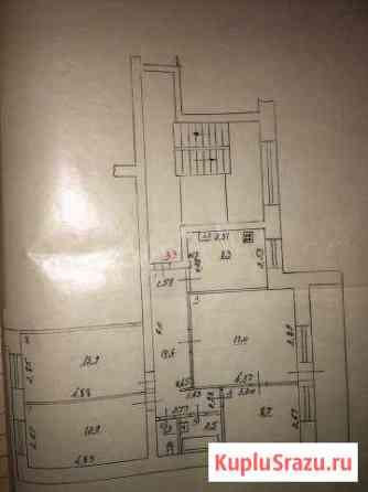 4-к квартира, 75 кв.м., 9/9 эт. Сызрань