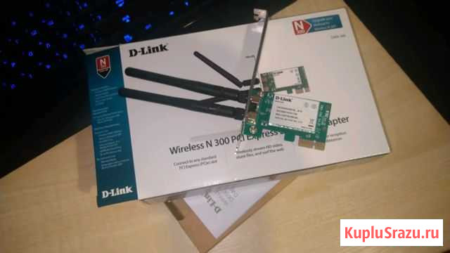 Адаптер Wi-Fi PCIe D-Link DWA-548 Боровичи - изображение 1