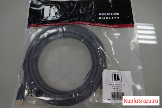Продаю hdmi кабель Kramer c-hm/hm/eth-25 Липецк - изображение 1