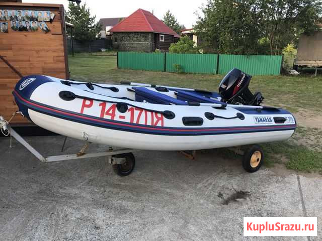 Лодка yamaran F370 + мотор tohatsy 18 л.с. M18E2 Пермь - изображение 1