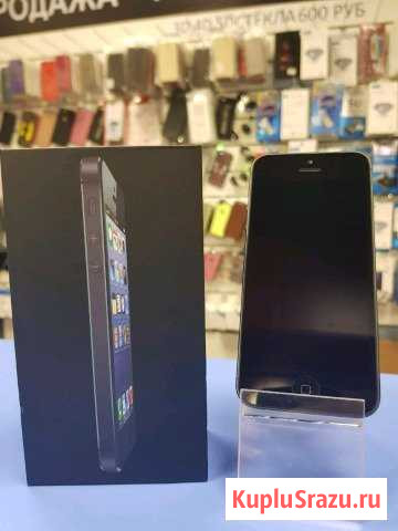 iPhone 5 Black 16Gb Новый, Магазин Великие Луки - изображение 1