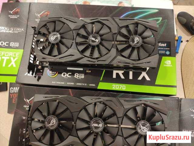 Asus RTX 2070 Strix O8G Gaming Псков - изображение 1