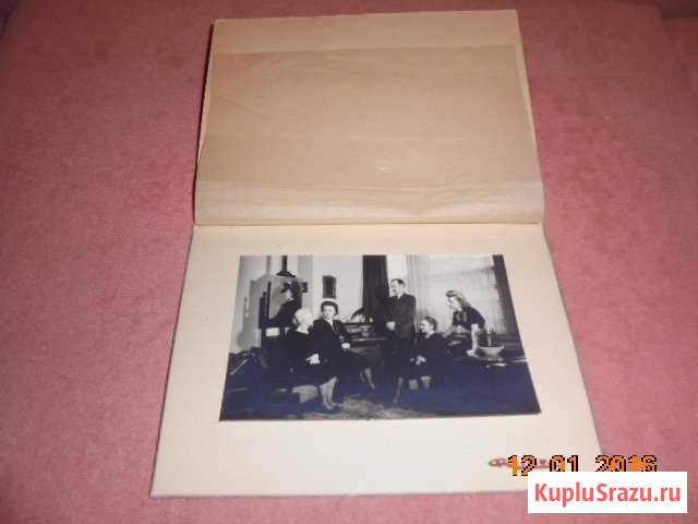 Фото привезенное из Бельгии 1954г. Семья буржуев) Самара - изображение 1