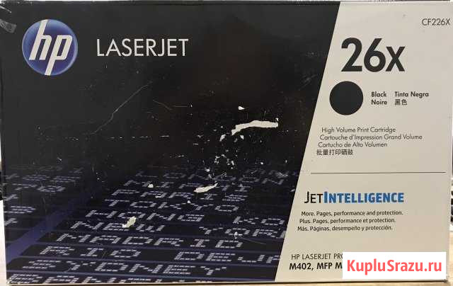 Картридж HP LaserJet 26X CF226X Тольятти - изображение 1