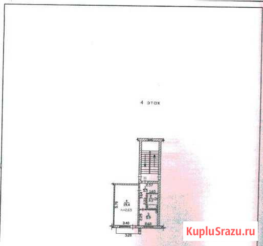 1-к квартира, 34.1 кв.м., 4/5 эт. Черногорск - изображение 1