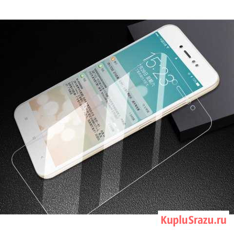 Защитное стекло Xiaomi Redmi 5 Plus прозрачное Ижевск - изображение 1