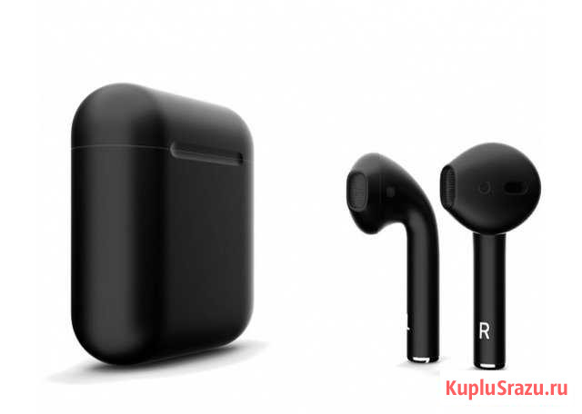 Беспроводные наушники Apple AirPods чёрный Гудермес - изображение 1