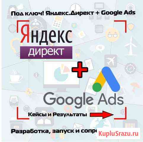 Под ключ Яндек Директ + Google Ads Москва