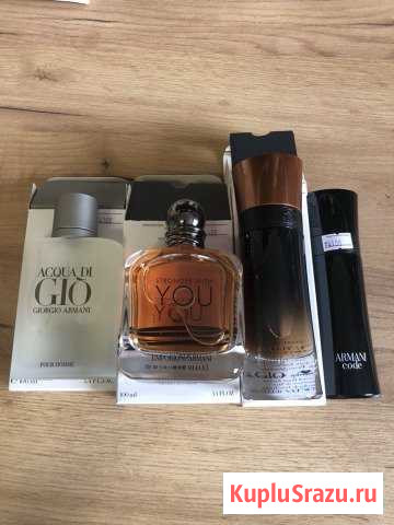 Armani Profumo Aqua di gio stronger with you Химки - изображение 1