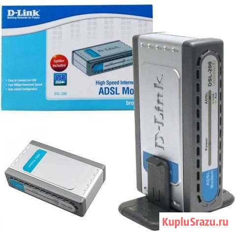 Adsl модем d-link dsl-200 Чехов - изображение 1