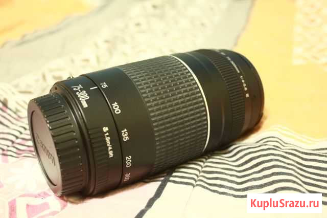 Canon EF 75-300mm f/4.0-5.6 III USM Пушкино - изображение 1