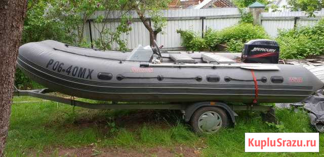Моторная лодка посейдон-4,80 с мотором Меркури 50 Пушкино - изображение 1