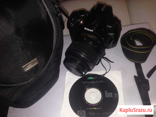 Зеркальный фотоаппарат Nikon D5000 Домодедово - изображение 1