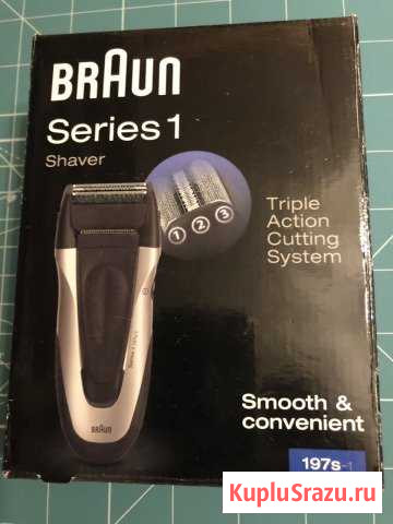 Бритва электрическая Braun 197S-1 Санкт-Петербург - изображение 1
