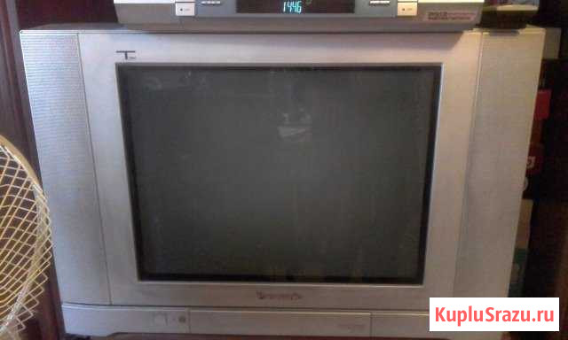 Телевизор и DVD и VHS проигрыватель panasonic Мытищи - изображение 1