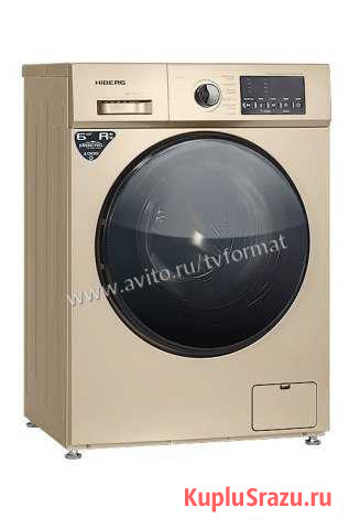 Стиральная машина hiberg WQ4-610 G (6 кг) Кропоткин - изображение 1