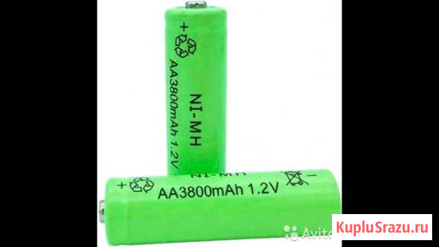 Аккумулятор AA 3800mAh 1.2v NI-MH Красноуфимск - изображение 1