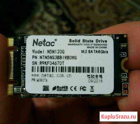 Ssd m.2 128gb Практически новый Нижний Тагил
