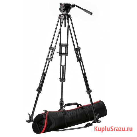 Штатив проф для видеокамер Manfrotto 546GBK-501HDV Благовещенск - изображение 1