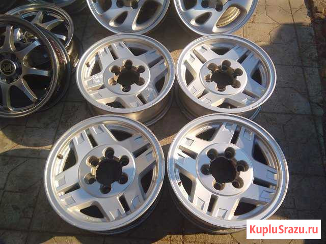 Made IN Japan* R16 6х139.7 6.0J ET0 4 шт Toyota Белогорск - изображение 1