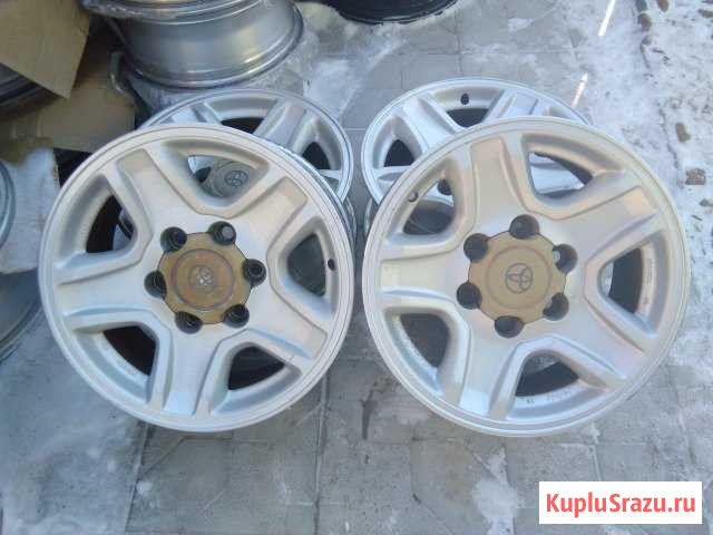 Made in Japan R16 6x139.7 7.0J ET15 4 шт Toyota Белогорск - изображение 1