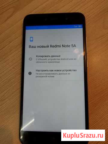 Смартфон Xiaomi redmi note 5A prime 4Gb/64Gb Иркутск - изображение 1
