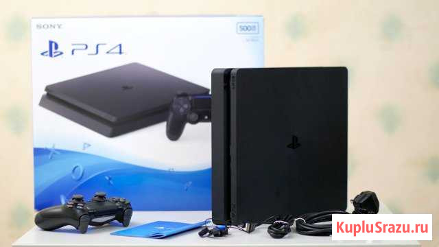 Ps4 slim 500gb Бугульма - изображение 1