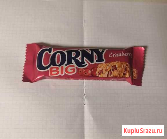 Злаковые батончики Corny BIG (вкус клюква) Каменск-Уральский - изображение 1