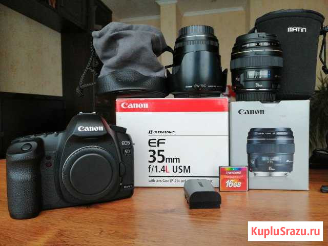 Canon 5d II + 35 1.4 L + 85 1.8 Выборг - изображение 1