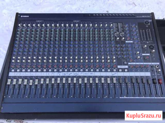 Микшерный пульт Yamaha MG24/14FX +Кейс Ковров - изображение 1
