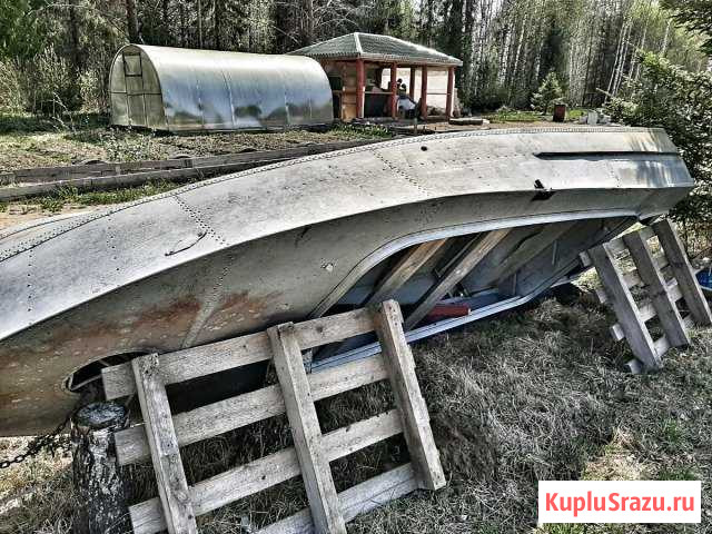 Алюминиевая лодка мкм Устье - изображение 1