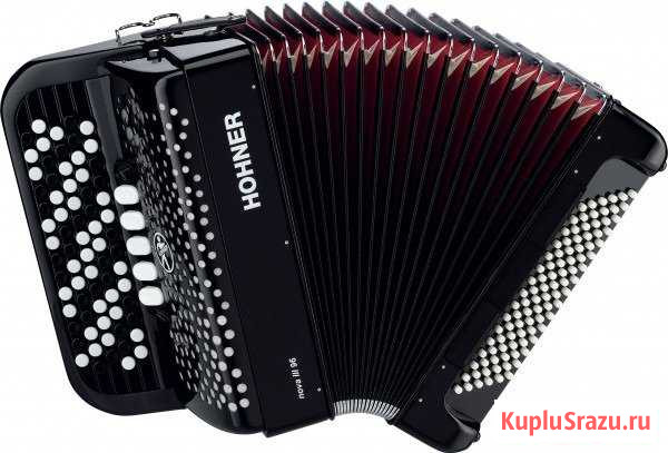 Hohner Nova III 96 black - Баян Воронеж - изображение 1