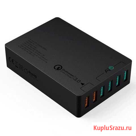 Сетевое зарядное устройство на 6 портов aukey Ленинкент - изображение 1