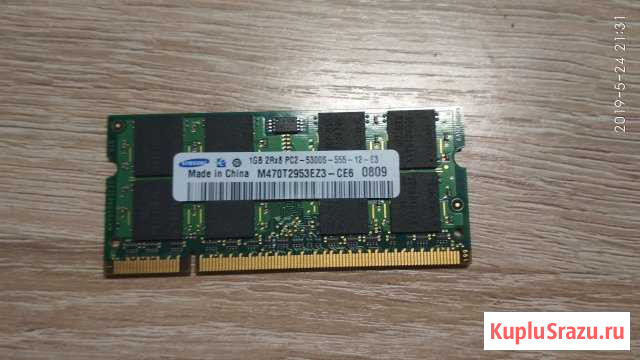 Sdram DDR2 1Gb SAMSUNG Кемерово - изображение 1