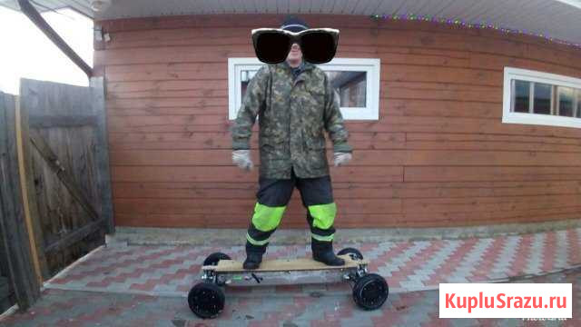 Электроскейт 3wd 10,5 дюймов колеса обмен Красноярск - изображение 1