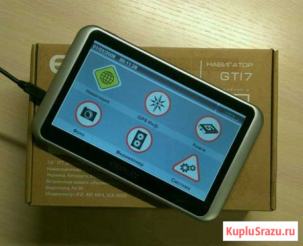 GPS навигатор Explay GTI7 Новосибирск - изображение 1