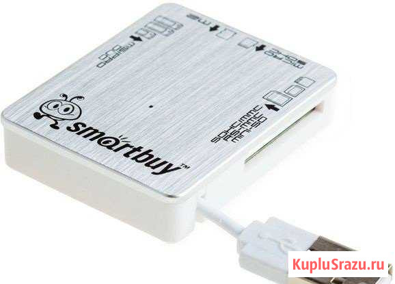 Универсальный картридер + Хаб USB 2.0 (4 порта) Гусь-Хрустальный - изображение 1