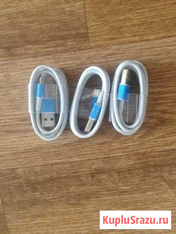 Кабель для iPhone Lightning 8-pin-USB белый Ангарск - изображение 1